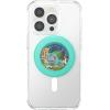 PopSockets Phone Grip for MagSafe with Kickstand, Magnetic Stand, Swappable Top, Secure Hold for iPhone MagSafe Cases, Phone & Tablet Grip, Pokemon Fairy – Tidepool Squishy Jigglypuff Sparkle(Bulbasaur Mint)