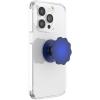 ​​​​PopSockets Phone Grip with Expanding Kickstand, Adhesive Grip – Molded Flower Horchata(Cobalt)