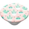 PopSockets Phone Grip with Expanding Kickstand, Adhesive Grip – Neon Rose(Cactus Pot)