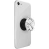 ​​​​PopSockets Phone Grip with Expanding Kickstand, Adhesive Grip – Rose Gold Lutz Marble(Dove Marble)