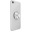​​​​PopSockets Phone Grip with Expanding Kickstand, Adhesive Grip – Rose Gold Lutz Marble(Dove Marble)