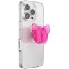 ​​​​PopSockets Phone Grip with Expanding Kickstand, Adhesive Grip, Enamel – Molded Butterfly Magenta