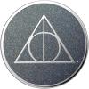 ​​​​PopSockets Phone Grip with Expanding Kickstand, Adhesive Grip, Harry Potter – Enamel Death Hallows Glitter
