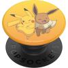 ​​​​PopSockets Phone Grip with Expanding Kickstand, Adhesive Grip, Pokemon – Pikachu Pattern(Eevee & Pikachu)