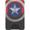 PopSockets Phone Wallet with Expanding Kickstand, Phone Card Holder – Pink Clouds(Captain America)