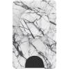 PopSockets Phone Wallet with Expanding Kickstand, Phone Card Holder – Pink Clouds(Dove White Marble)