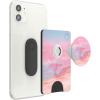 PopSockets Phone Wallet with Expanding Kickstand, Phone Card Holder – Pink Clouds(Pink Clouds)