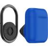 PopSockets PopGrip AirPods Holder + PopChain 2: Swappable Grip and AirPods Holder for Phones and Tablets – Cobalt BlueCobalt Blue