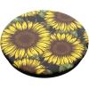 PopSockets PopTop (Top only. Base sold separately) Swappable Top for PopGrip bases, PopGrip Slide, & PopWallet+ – Black(Sunflower Power)