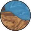 PopSockets PopTop (Top only. Base sold separately) Swappable Top for PopGrip bases, PopGrip Slide, & PopWallet+ – Neon Agate(Resin Tropical)
