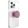 PopSockets Translucent Phone Grip with Expanding Kickstand, PopSockets for Phone, Adhesive Grip, Translucent PopGrip – Celestial Mauve