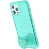 PopSockets iPhone 12 Pro Max Case with Phone Grip and Slide, Phone Case for iPhone 12 Pro Max – Spearmint(Spearmint)