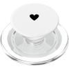 PopSockets Phone Grip – Heart PopSocket – B&W Heart PopSockets Adhesive PopGrip(Magnetic PopGrip)
