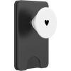 PopSockets Phone Grip – Heart PopSocket – B&W Heart PopSockets Adhesive PopGrip(Magnetic PopWallet)