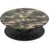 PopSockets Phone Grip with Expanding Kickstand, Adhesive Grip – Monstera Deliciosa(Woodland Camo)