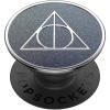 ​​​​PopSockets Phone Grip with Expanding Kickstand, Adhesive Grip, Harry Potter – Enamel Death Hallows Glitter