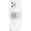 PopSockets iPhone 12 and 12 Pro Case with Phone Grip and Slide, Phone Case for iPhone 12 and 12 Pro – S(Clear)