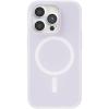 PopSockets iPhone 15 Pro Case Compatible with MagSafe, Phone Case for iPhone 15 Pro, Wireless Charging Compatible, Case Only – Opalescent White