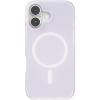 PopSockets iPhone 16 Case Compatible with MagSafe, Phone Case for iPhone 16, Wireless Charging Compatible, Case Only – Opalescent White