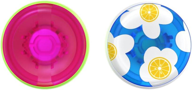 imagePopSockets PopPuck Magnetic Fidget Toy for Adults ampamp Kids Trick Magnet Sensory Toy for Stress Relief ampamp Focus Black FlipPink Lemonade