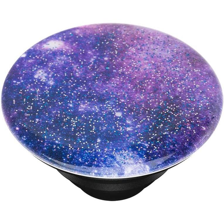 imagePopSockets Phone Grip for MagSafe with Kickstand Magnetic Stand Swappable Top Secure Hold for iPhone MagSafe Cases Phone ampamp Tablet Grip  Enamel CelestialGlitter Nebula