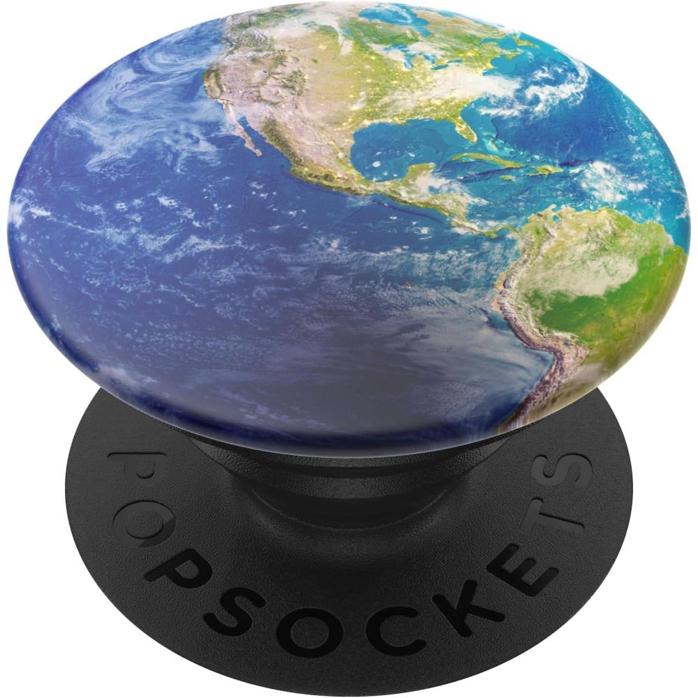 imagePopSockets Phone Grip for MagSafe with Kickstand Magnetic Stand Swappable Top Secure Hold for iPhone MagSafe Cases Phone ampamp Tablet Grip Enamel CelestialSpin on it
