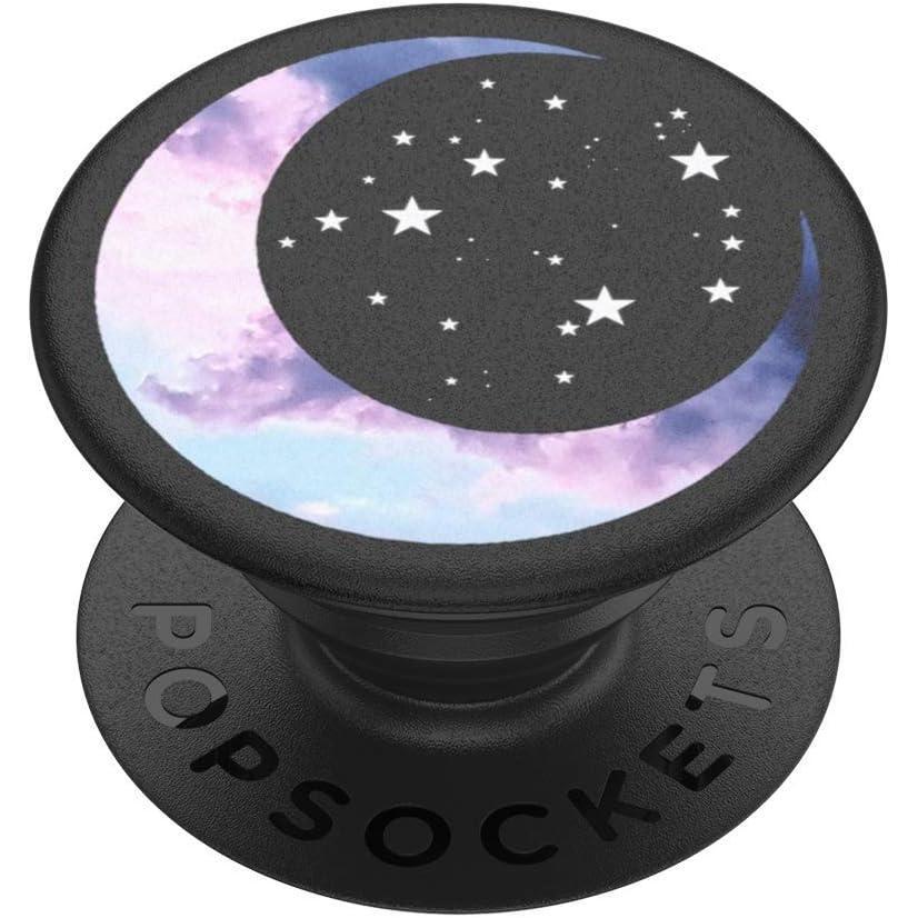 imagePopSockets Phone Grip for MagSafe with Kickstand Magnetic Stand Swappable Top Secure Hold for iPhone MagSafe Cases Phone ampamp Tablet Grip Enamel CelestialSelene