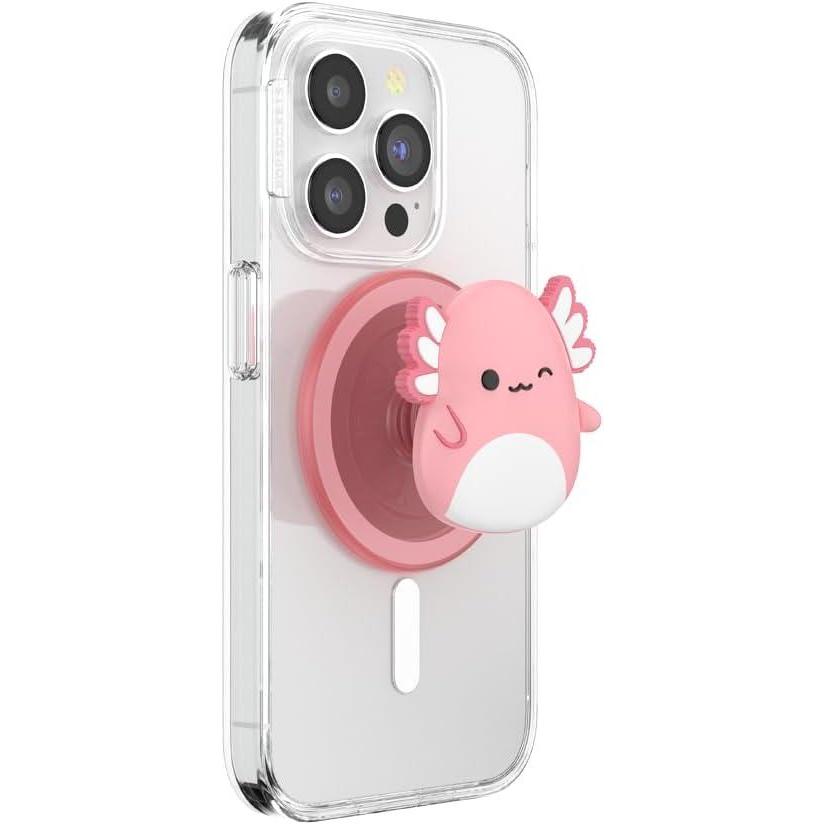 imagePopSockets Phone Grip for MagSafe with Kickstand Magnetic Stand Swappable Top Secure Hold for iPhone MagSafe Cases Phone ampamp Tablet Grip Squishmallows CharlesArchie