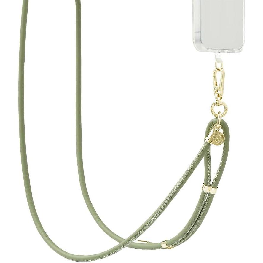 imagePopSockets Phone Lanyard Phone Holder Crossbody Device Strap  Paracord Saftey OrangeEucalyptus