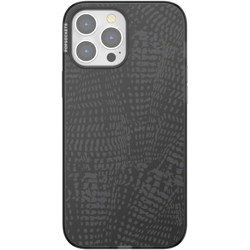 imagePopSockets iPhone 13 Pro Max Case Compatible with MagSafe Phone Case for iPhone 13 Pro Max Wireless Charging Compatible  Obsidian