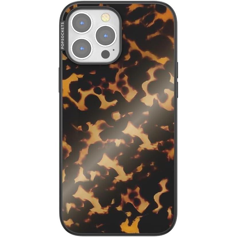 imagePopSockets iPhone 13 Pro Max Case Compatible with MagSafe Phone Case for iPhone 13 Pro Max Wireless Charging Compatible  Tortoiseshell