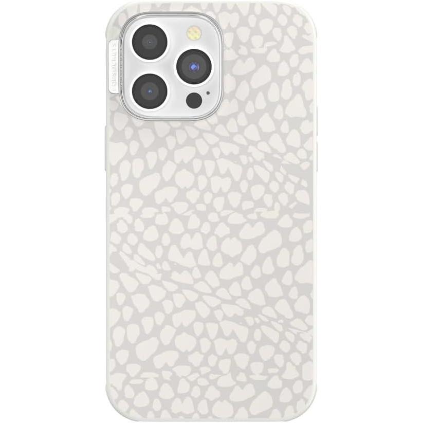 imagePopSockets iPhone 14 Pro Max Case with MagSafe Phone Case for iPhone 14 Pro Max Grip Sold Separately Wireless Charging Compatible Horchata Fossil