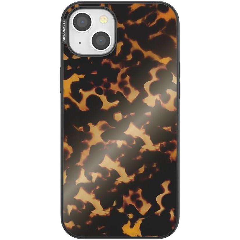 imagePopSockets iPhone 15 Plus Compatible with MagSafe Phone Case for iPhone 15 Plus Wireless Charging Compatible Case Only  Tortoiseshell