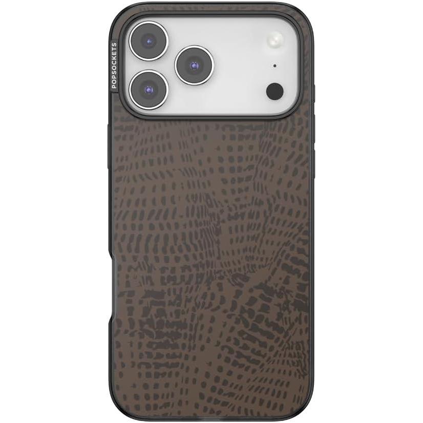 imagePopSockets iPhone 17 Pro Max Case Compatible with MagSafe Phone Case for iPhone 17 Pro Max Wireless Charging Compatible Case Only  Cocoa Umber