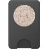 Beige Brown Wildflower Aesthetic Flower Pattern PopSockets PopGrip for MagSafe(Magnetic PopWallet)