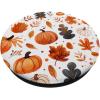 Fall Leaves and Pumpkins for Halloween and Thanksgiving PopSockets Adhesive PopGrip(Adhesive PopGrip)