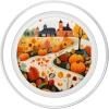 Fall Leaves autumn pumpkin pattern autumn color foliage PopSockets Adhesive PopGrip(Magnetic PopGrip)
