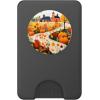 Fall Leaves autumn pumpkin pattern autumn color foliage PopSockets Adhesive PopGrip(Magnetic PopWallet)