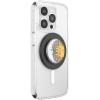 PopSockets Phone Grip for MagSafe with Kickstand, Magnetic Stand, Swappable Top, Secure Hold for iPhone MagSafe Cases, Phone & Tablet Grip – Enamel Celestial(Magsafe Translucent Sun and Moon)