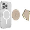 PopSockets Phone Grip for MagSafe with Kickstand, Magnetic Stand, Swappable Top, Secure Hold for iPhone MagSafe Cases, Phone & Tablet Grip – Enamel Latte Cut