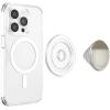 PopSockets Phone Grip for MagSafe with Kickstand, Magnetic Stand, Swappable Top, Secure Hold for iPhone MagSafe Cases, Phone & Tablet Grip – Stoneware Coconut Cream(Stoneware)
