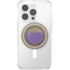 PopSockets Phone Grip for MagSafe with Kickstand, Magnetic Stand, Swappable Top, Secure Hold for iPhone MagSafe Cases, Phone & Tablet Grip – Stoneware Coconut Cream(Lavender)