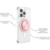 PopSockets Phone Grip for MagSafe with Kickstand, Magnetic Stand, Swappable Top, Secure Hold for iPhone MagSafe Cases, Phone & Tablet Grip – Stoneware Coconut Cream(Dusty Rose)