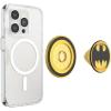 PopSockets Phone Grip for MagSafe with Kickstand, Magnetic Stand, Swappable Top, Secure Hold for iPhone MagSafe Cases, Phone & Tablet Grip, Batman – Enamel Comic Cover(Bat Symbol)