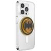 PopSockets Phone Grip for MagSafe with Kickstand, Magnetic Stand, Swappable Top, Secure Hold for iPhone MagSafe Cases, Phone & Tablet Grip, Batman – Enamel Comic Cover(Bat Symbol)