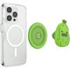 PopSockets Phone Grip for MagSafe with Kickstand, Magnetic Stand, Swappable Top, Secure Hold for iPhone MagSafe Cases, Phone & Tablet Grip, Squishmallows – Charles(Charles)