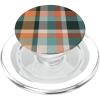 Fall Plaid Theme | Autumn Pumpkin Theme PopSockets Standard PopGrip(MagSafe)
