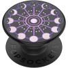 PopSockets Phone Grip for MagSafe with Kickstand, Magnetic Stand, Swappable Top, Secure Hold for iPhone MagSafe Cases, Phone & Tablet Grip – Enamel Celestial(Lunar Cycle)