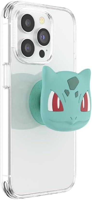 imagePopSockets Phone Grip for MagSafe with Kickstand Magnetic Stand Swappable Top Secure Hold for iPhone MagSafe Cases Phone ampamp Tablet Grip  Squirtle WaterBulbasaur