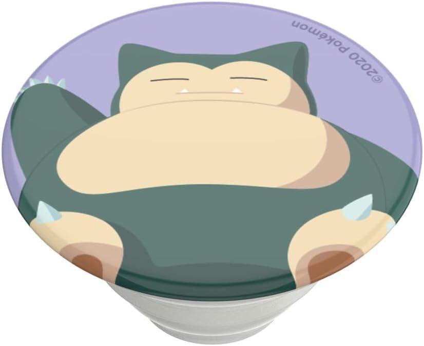 imagePopSockets Phone Grip for MagSafe with Kickstand Magnetic Stand Swappable Top Secure Hold for iPhone MagSafe Cases Phone ampamp Tablet Grip  Squirtle WaterSnorlax Knocked